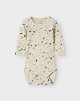 NBFKoral LS Bodystocking - Peyote Melange